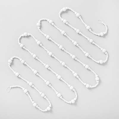 Wood Garland Sour Cream - Hearth & Hand™ with Magnolia | Target