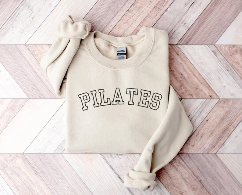 Pilates Sweatshirts Bestseller Mother’s Day Gift Yogi Girl Bday Gifts for Friends Gym Crewneck ... | Etsy (US)