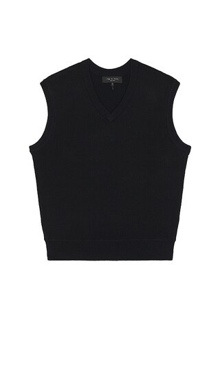 Harvey Sweater Vest in Black | Revolve Clothing (Global)