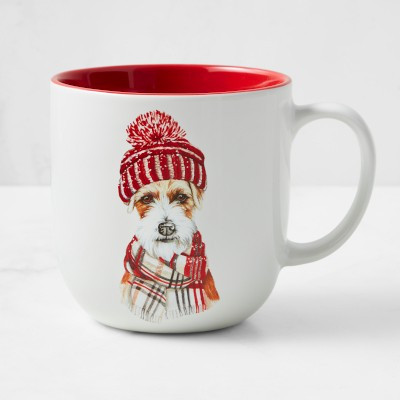 Holiday Terrier Dog Mug   Only at Williams Sonoma       $14.95 | Williams-Sonoma