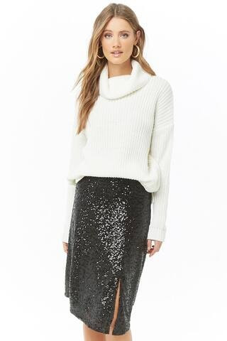 Vero Moda Sequin Knee-Length Skirt | Forever 21 (US)