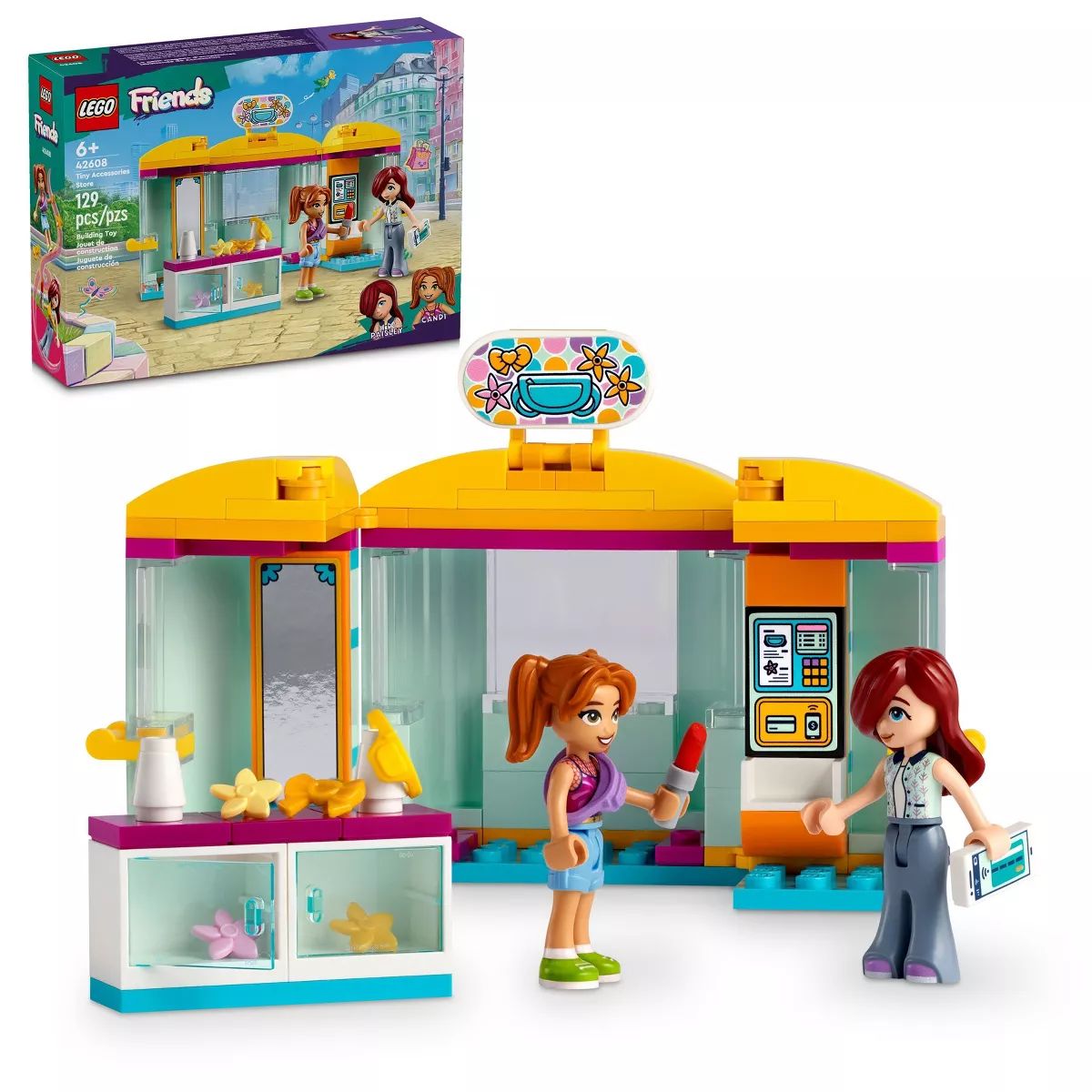 LEGO Friends Tiny Accessories Store and Beauty Shop Toy 42608 | Target