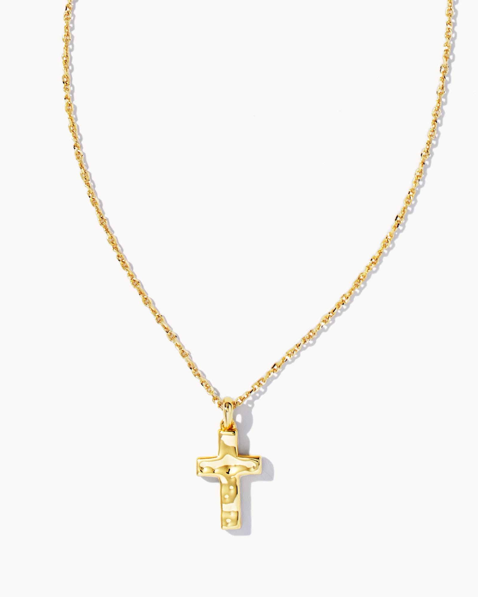 Kendra Scott Cross Pendant Necklace in Gold | Metal | Kendra Scott