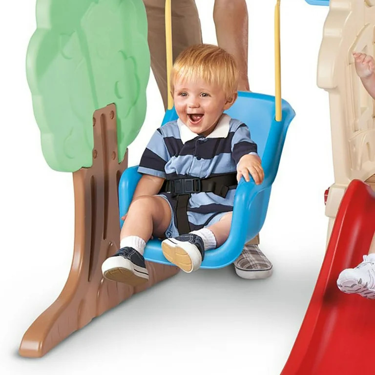 Little Tikes Hide and Seek Climber and Swing - Kids Slide Backyard Play Set | Walmart (US)
