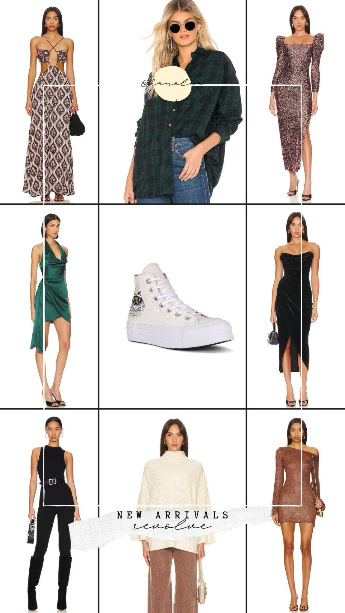 Revolve 
Revolve new arrivals 
Revolve finds 
Basics 
Trendy 
Western 
Daily finds 
Outfit of the day 
Chic 
Holidays 
Seasonal 
Gifts for her 

#LTKSeasonal #LTKHoliday #LTKGiftGuide