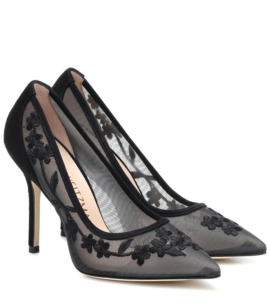 Tasha 100 embroidered mesh pumps | Mytheresa (INTL)