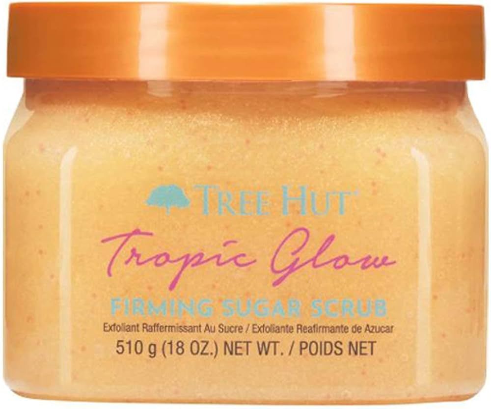 TREE HUT Tropic Glow Firming Sugar Scrub 18 Oz! Formulated With Real Sugar, Certified Shea Butter... | Amazon (US)