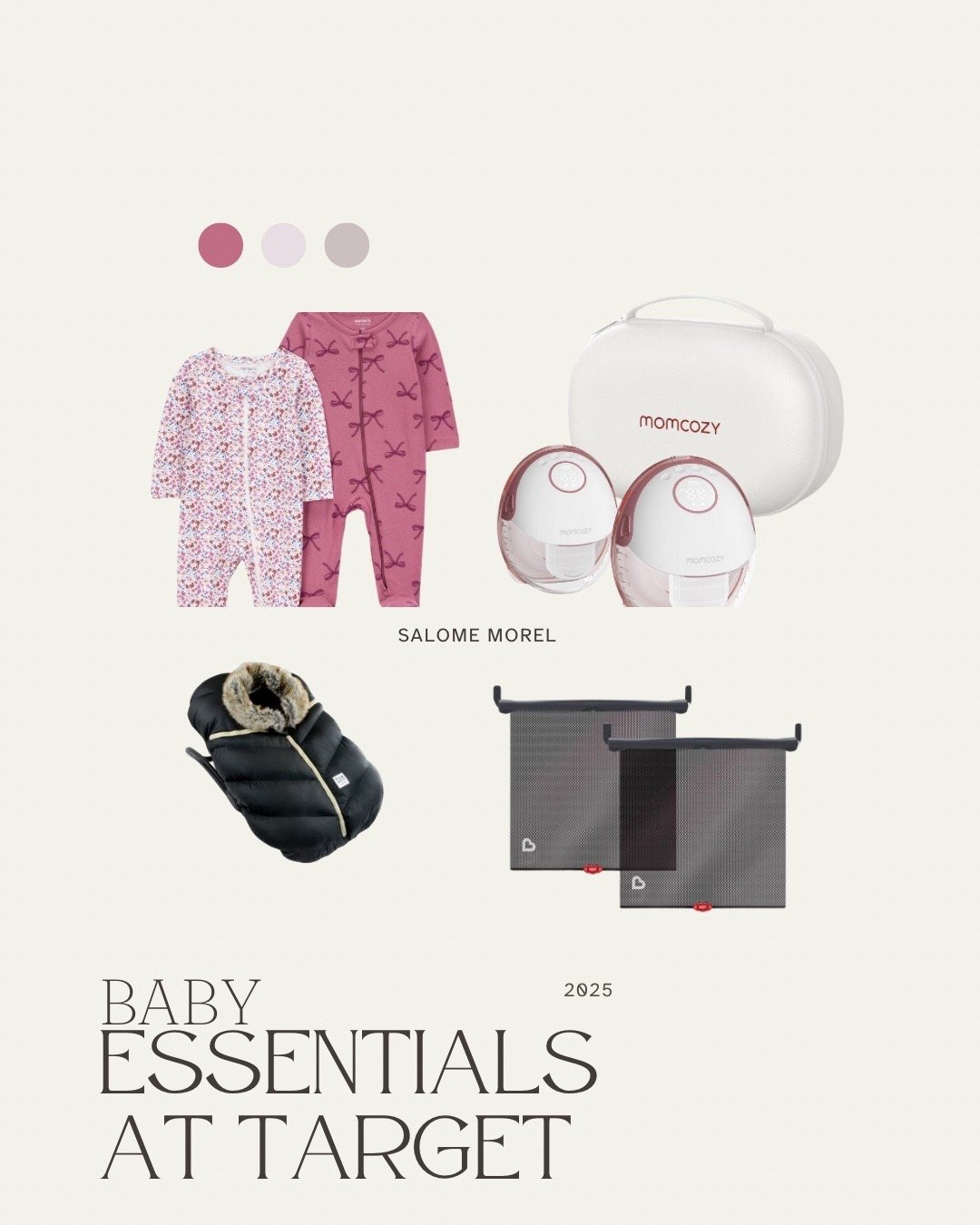Target Baby Essentials 🍼✨
From breast pump must-haves to the softest onesies, and even winter accessories for your Doona — I’ve rounded up all my favorite baby essentials straight from Target. Whether you’re nesting, gifting, or upgrading your gear, these finds make life so much easier 🤍

#LTKFindsUnder100 #LTKBaby #LTKFamily