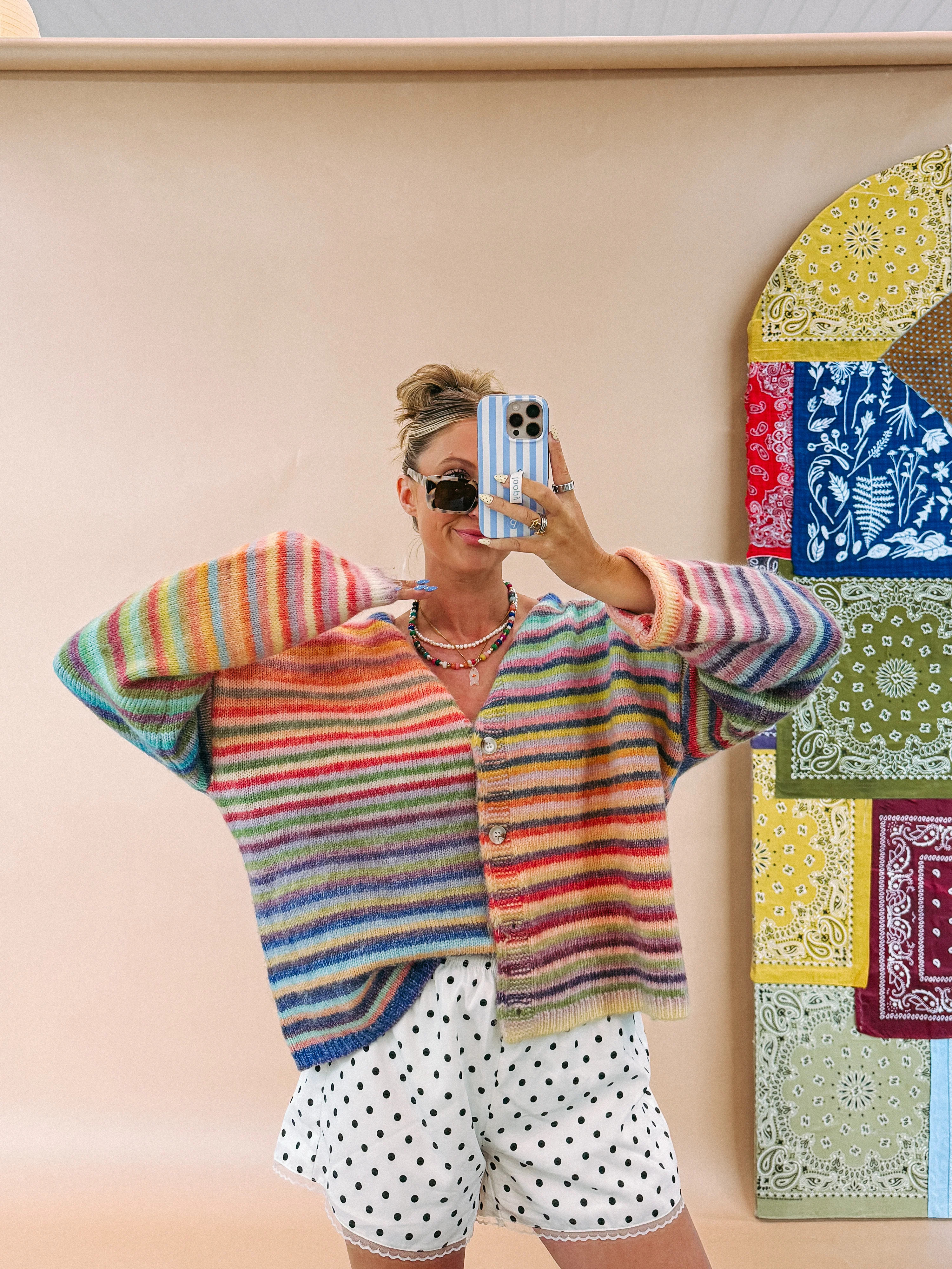 rainbowland cardigan | Etta+East