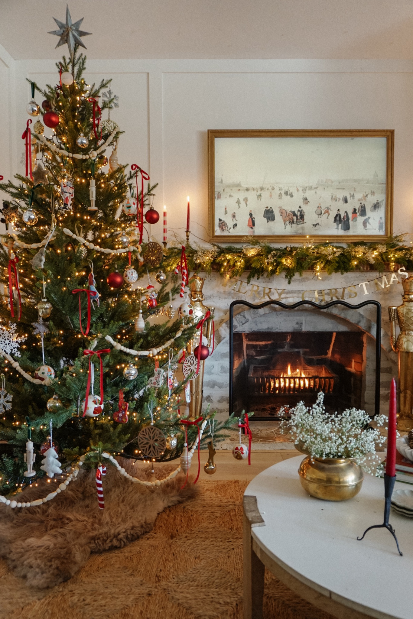 Love how real our Christmas tree looks 😍🎄 
I linked the exact one we have and more options that look great! 

#LTKHoliday #LTKHome #LTKSeasonal