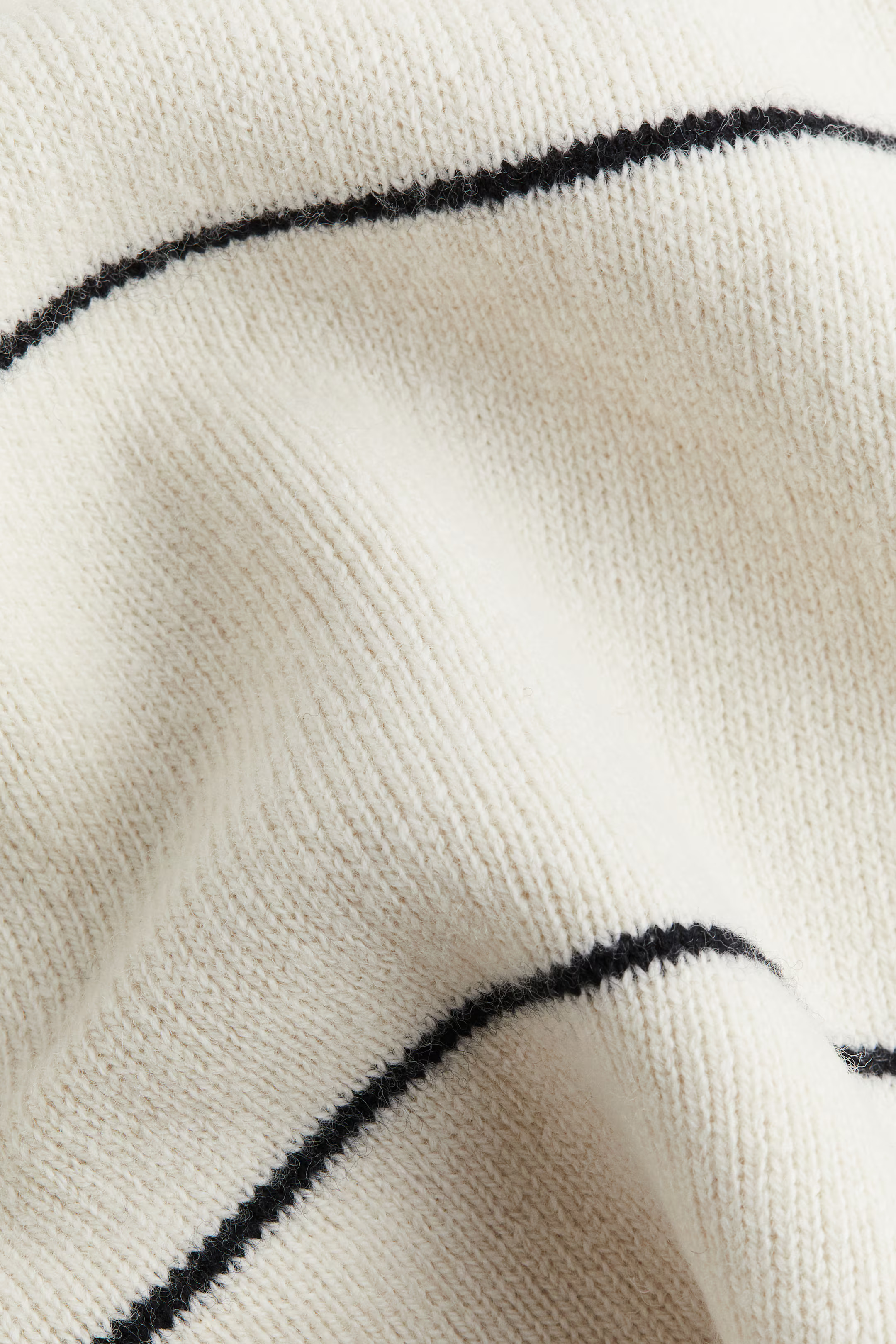 Wool-Blend Mock-Turtleneck Sweater | H&M (US + CA)