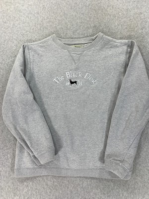 The Black Dog Martha's Vineyard Crew Sweatshirt (Women's Medium) Gray | eBay US