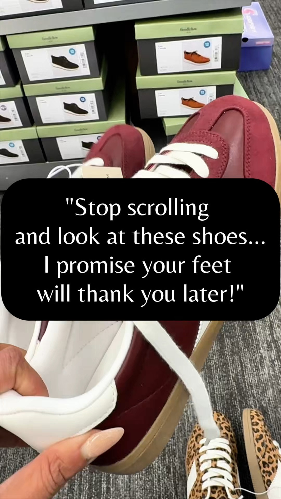 ⭐️NEW AT TARGET!

These cute sneaks at Target are nice alternatives for a certain trending shoe right now, at much more affordable price! They also have memory foam in them so they are very comfortable!!

⭐️Links coming soon!

-Burgundy Spencer Sneaker- sz. 9.5 Universal Thread
-leopard print Spencer Sneaker- sz. 9.5 Universal Thread


#LTKFindsUnder50 #LTKMidsize #LTKStyleTip