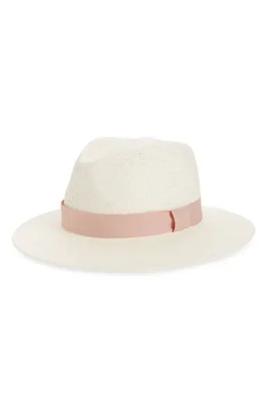 rag & bone Packable Straw Fedora Hat | Nordstrom