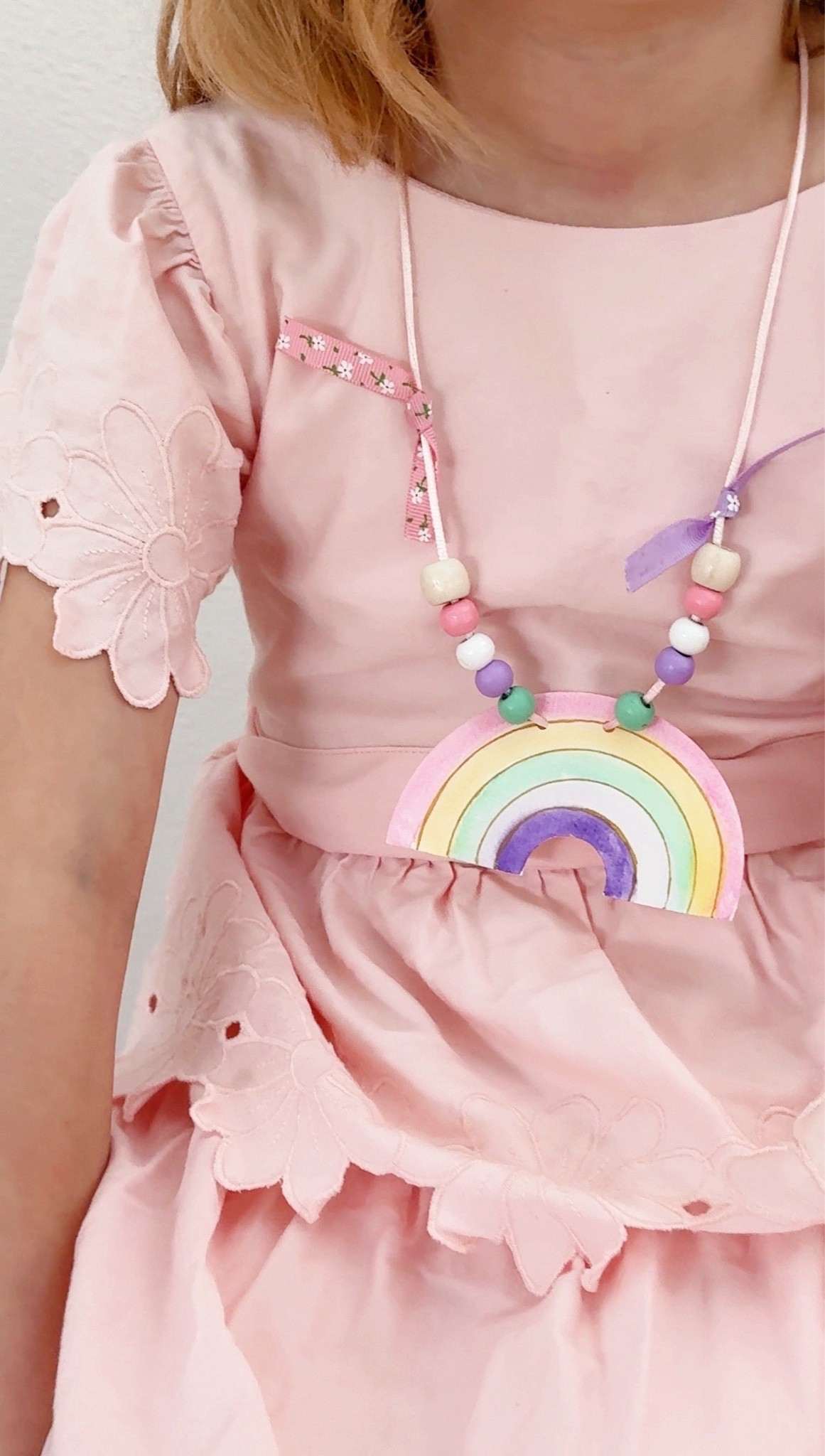 DIY rainbow necklace for Birthday party craft/activity

#LTKHome #LTKKids