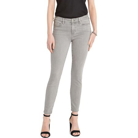 Liverpool Womens Denim Classic Skinny Jeans Gray 16 | Walmart (US)