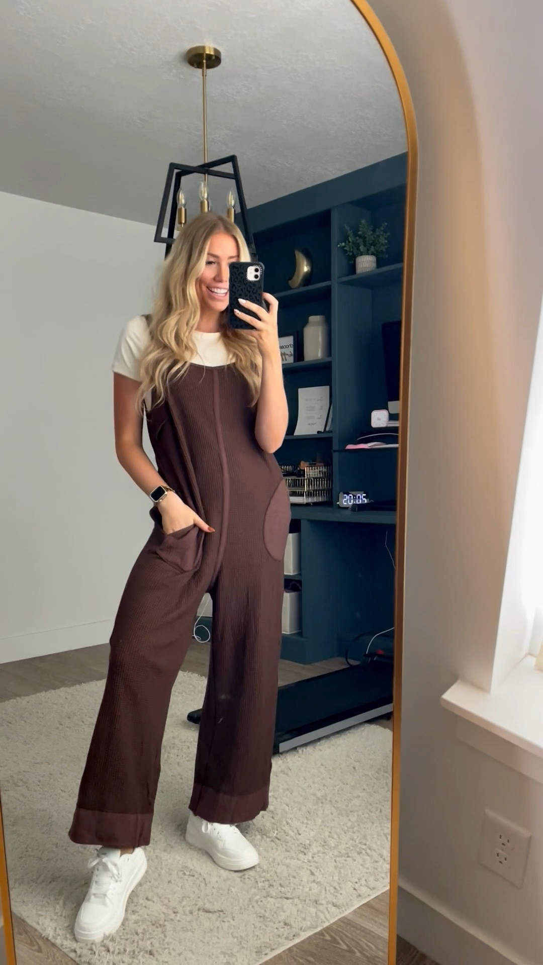 bump friendly fall teacher outfits!

brown jumpsuit: wearing usual M (probably size down one if don’t have a bump or if short)
sneakers: true to size

| teacher outfit | fall outfit | pregnant outfit 

#LTKBump #LTKWorkwear #LTKSeasonal