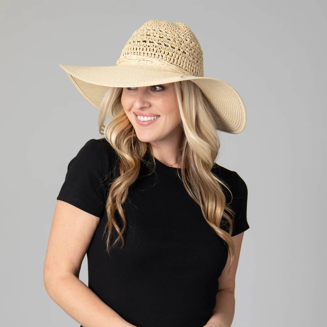 Women's Wide Brim Floppy Hat | San Diego Hat Company