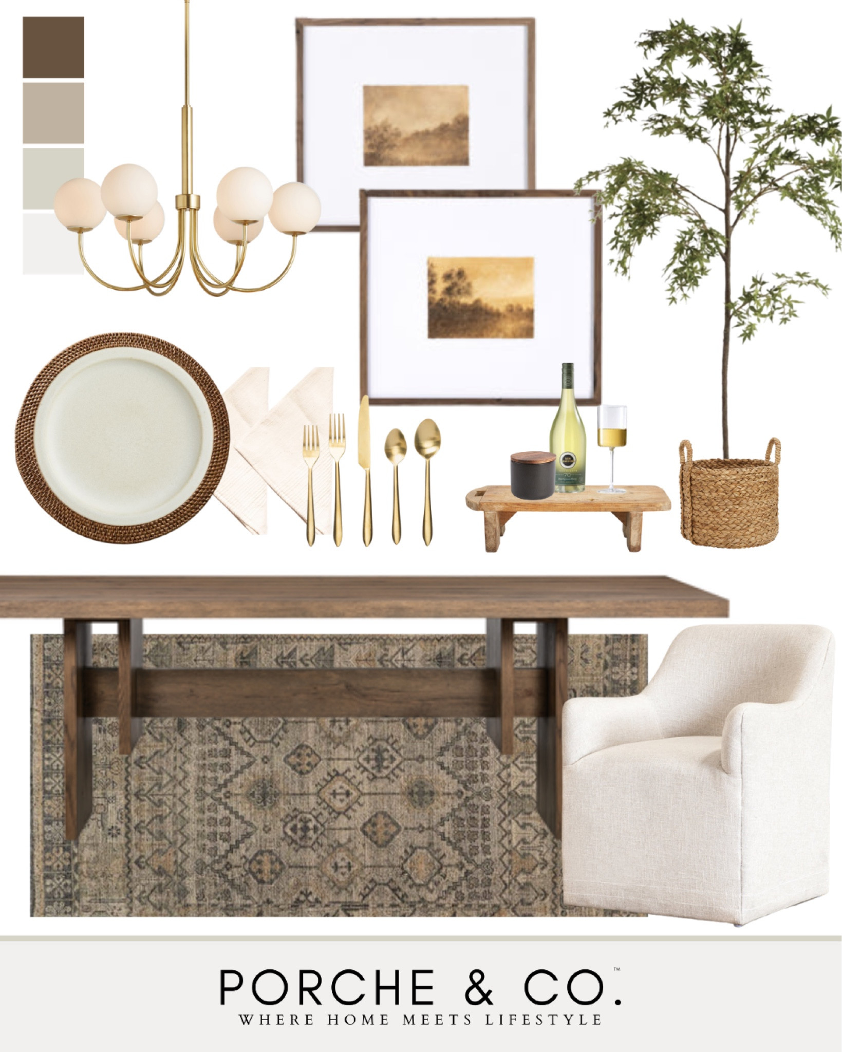 Dining room mood board, dining room inspo, mood board, dining room furniture, dining room table, dining room #diningroom #moodboard 

#LTKhome #LTKSeasonal #LTKstyletip
