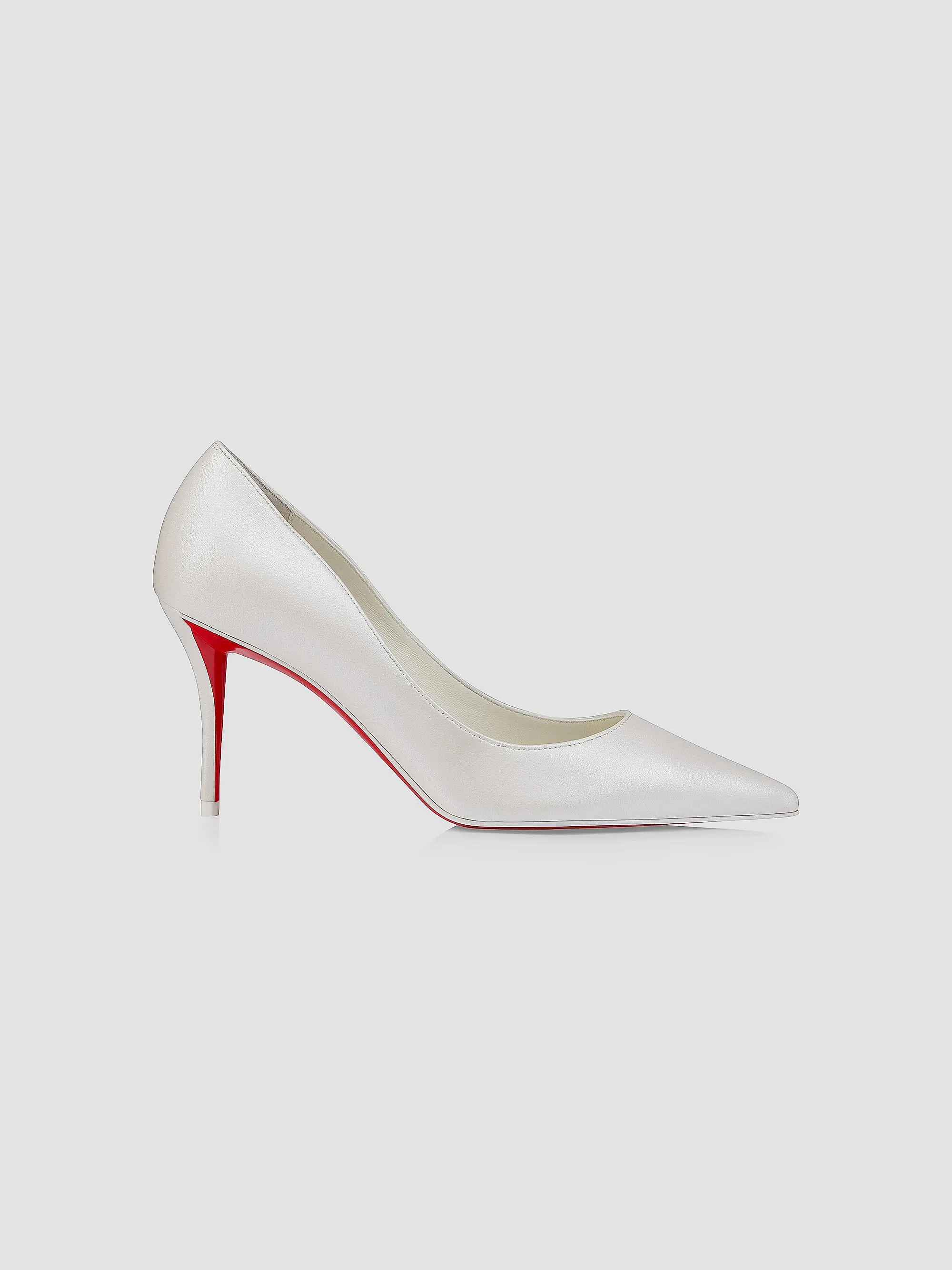Christian Louboutin Miss Z 80MM Leather Pumps | Saks Fifth Avenue | Saks Fifth Avenue