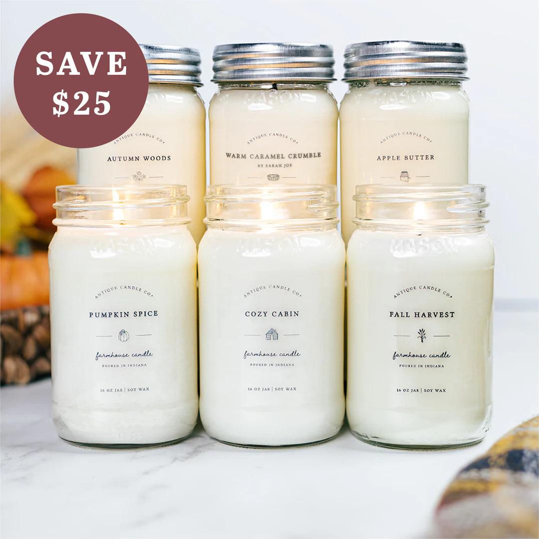 Fall Bundle of Six | Antique Candle Co.