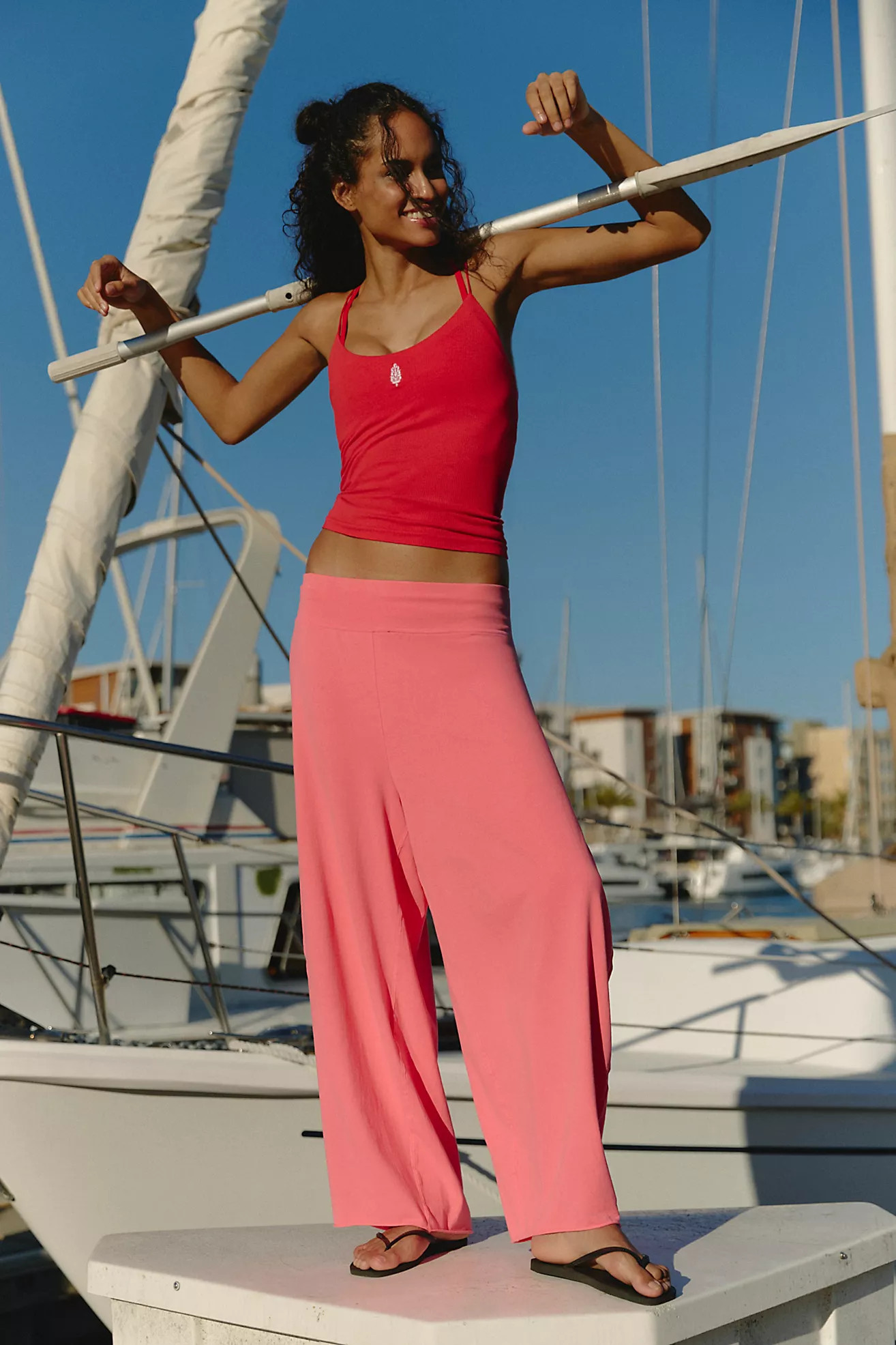 Skinny Strap Logo Tank | Free People (Global - UK&FR Excluded)