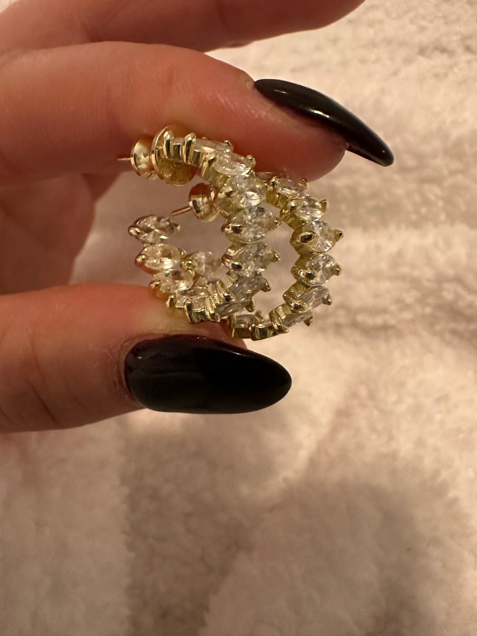 Affordable, sparkly and somewhat unique Huggies! 

#LTKStyleTip #LTKSeasonal #LTKFindsUnder100
