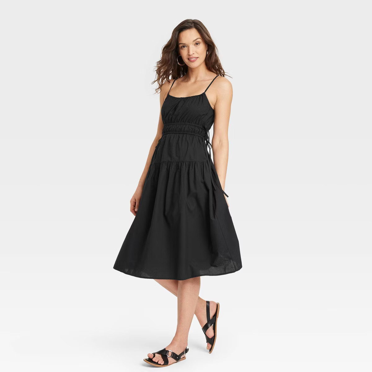 Women's Cinched Waist Midi Sundress - Universal Thread™ | Target