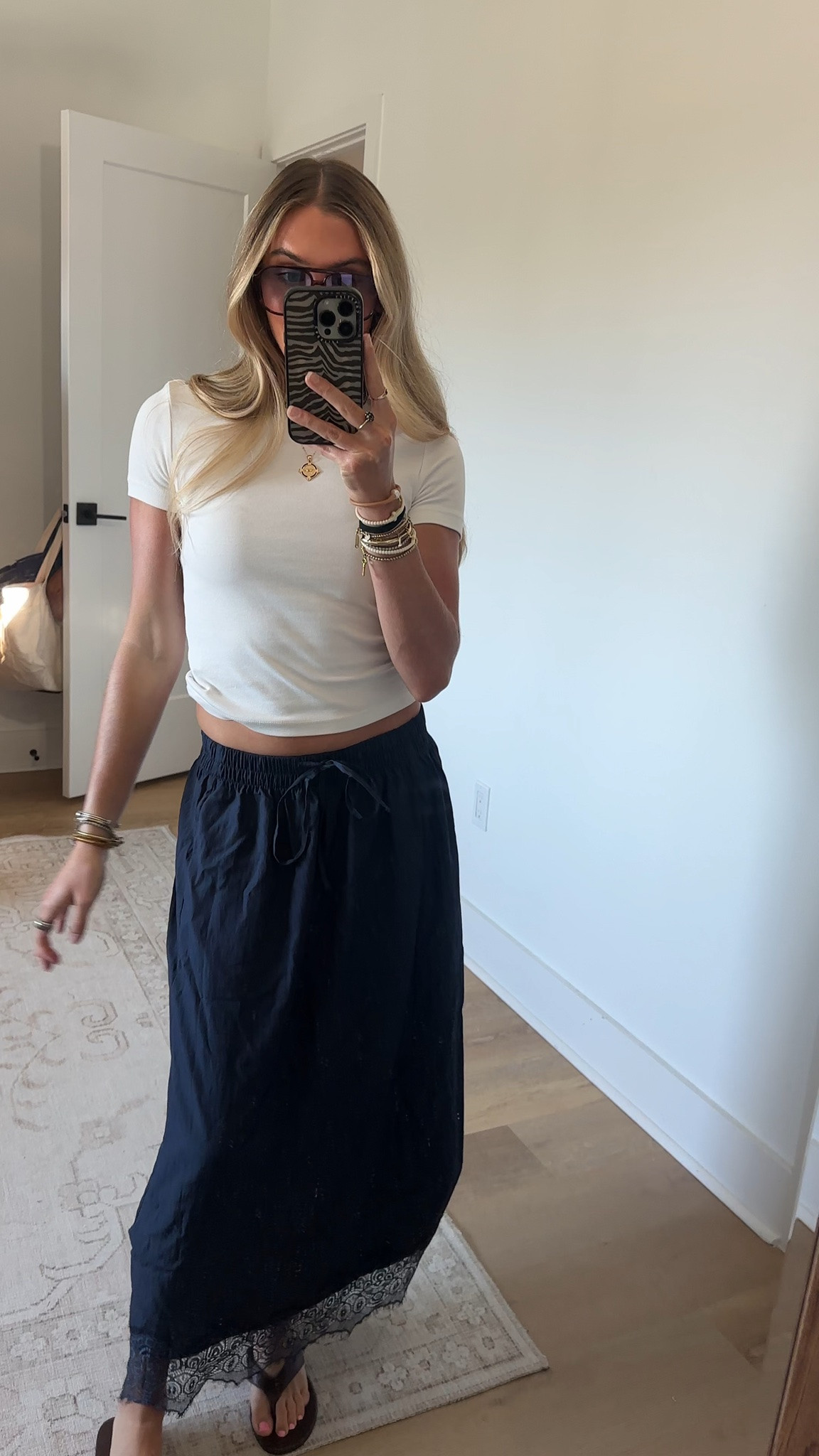 Amazon size small Tanming Women's Drawstring High Waist Lace Hem Midi Skirt
Elastic High Rise, Delicate Lace Trim, Flattering A-line Fit, Side Pockets, Soft Flowy Fabric, Summer Casual Beach Wear

#LTKootd #LTKSaleAlert #LTKdayinmylife