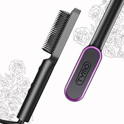 Amazon.com : Hair Straightener Brush Matte Black : Beauty | Amazon (US)