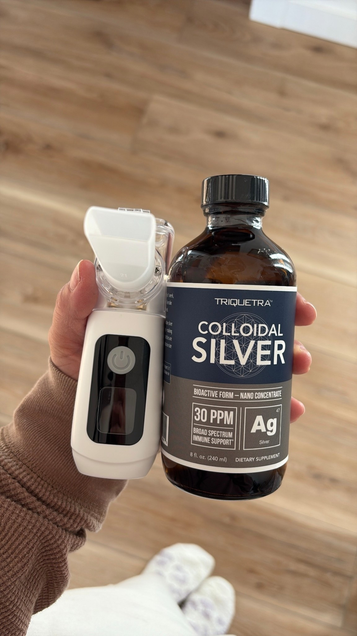 The bug got us! I completely lost my voice & have a naughty cough that won’t let me sleep at night! This is helping so far. Add this to your medicine cabinet! 

#LTKKids #LTKHome #LTKTravel