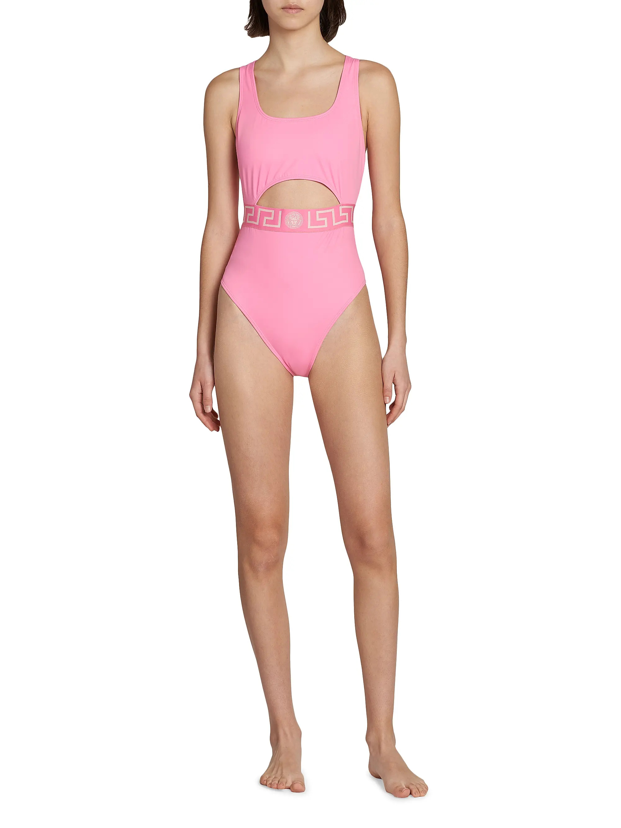 Greek Key Medusa One-Piece Swimsuit | Saks Fifth Avenue