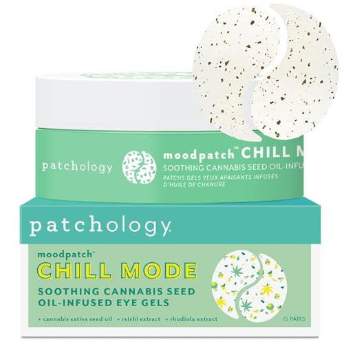 Patchology Chill Mode Under Eye Patches – Oil-Infused Gel Masks, Ideal for Puffy Eyes, Dark Circles & Wrinkles – Depuffer Pads for Puffy Eyes, Hydration & Refreshing Skin – 15 Count | Amazon (US)