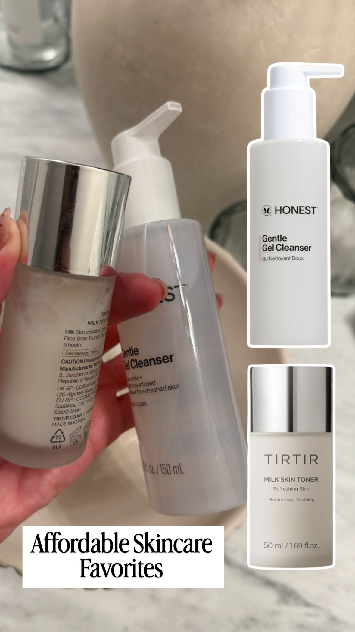 Skincare I love that doesn't cost a fortune!!





Beauty, cleanser, milk skin toner, affordable, amazon, honest, tirtir, carla.bushey 

 #LTKselfcare #LTKBeauty