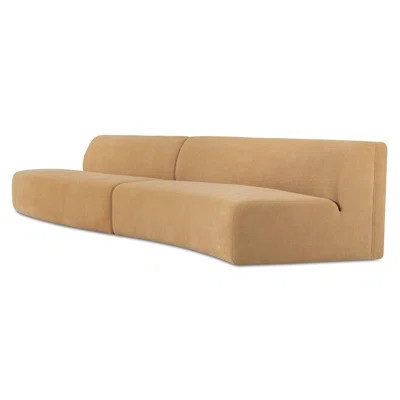 Naomi 2-Piece Wave Modular Sectional | Wayfair North America