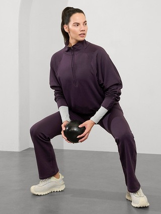 Altitude Fleece Lined 1/2 Zip Sweatshirt | Athleta | Athleta