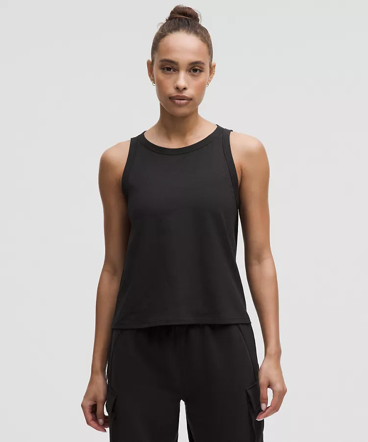 Cotton-Blend Open-Back Tank Top | Lululemon (US)