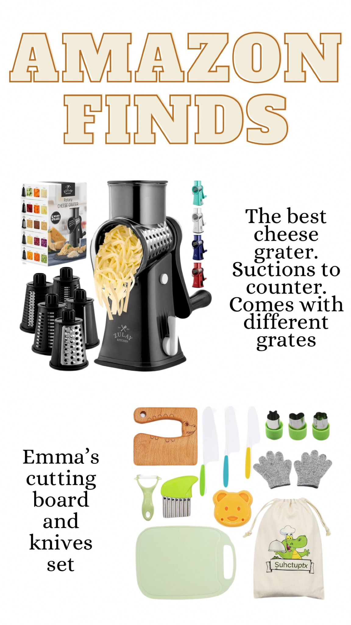 The best cheese grater! So easy to use. Suctions to the counter. Toddler cutting board and knife set. My daughter’s favorite. Teaches kids how to use knives in the kitchen  

#LTKfamily #LTKkids #LTKhome