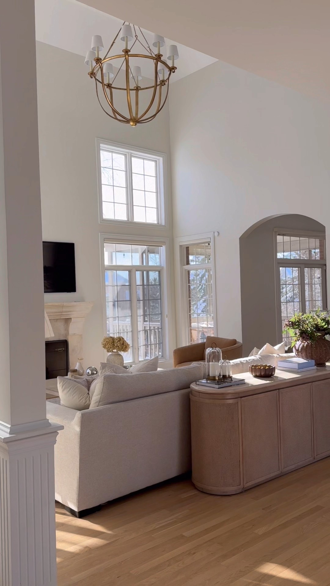 House Tour of our Main Level 🫶🏼

+ living room
+ dining room
+ sitting room
+kitchen
+ entryway
+ screened porch

Amazon home, wayfair, Walmart, Target, pottery barn, classic, neutral, interiors, style, inspo, ideas, moodboard, Nancy meyers, cozy 

#LTKFindsUnder100 #LTKFindsUnder50 #LTKHome