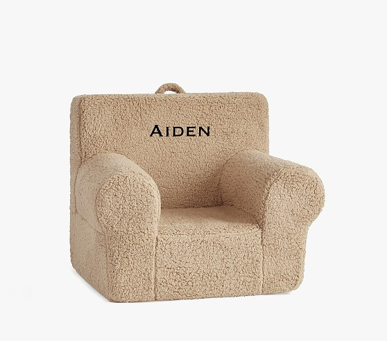 Kids Anywhere Chair®, Cozy Oatmeal Sherpa | Pottery Barn Kids
