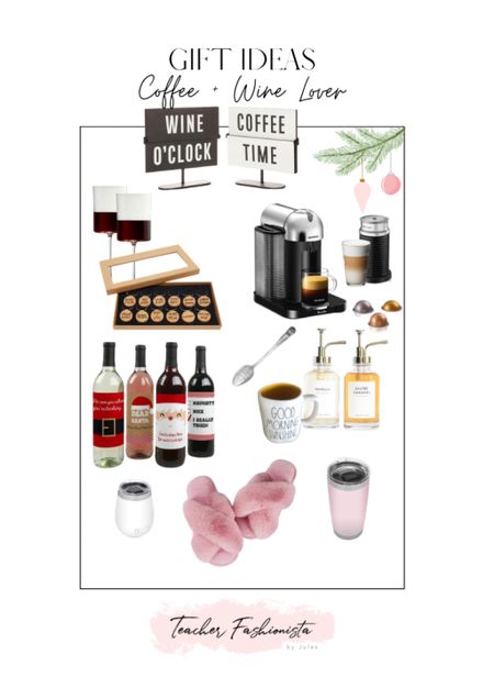 Gift ideas for the wine lover and/or coffee lover in your life! 



#LTKCyberWeek #LTKGiftGuide #LTKsalealert