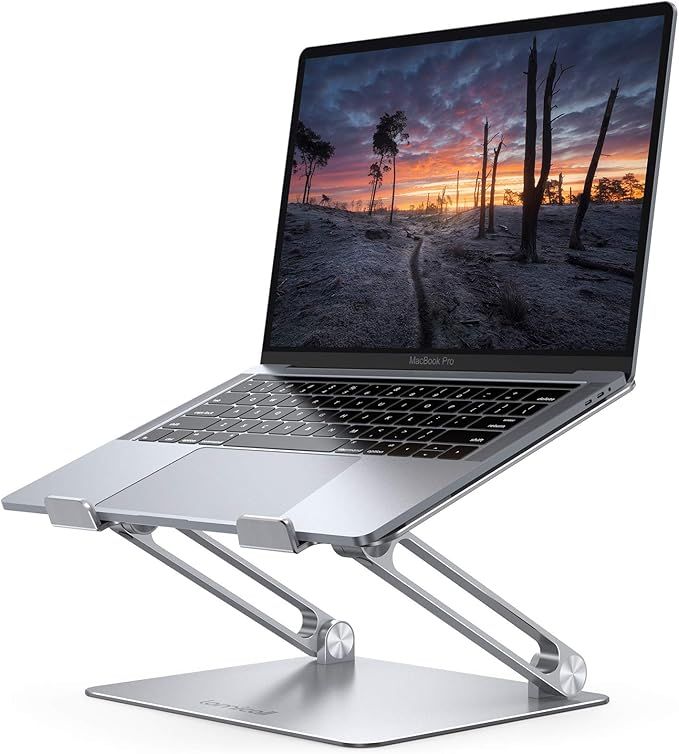 Lamicall Adjustable Laptop Stand, Portable Laptop Riser, Aluminum Laptop Stand for Desk Foldable,... | Amazon (US)