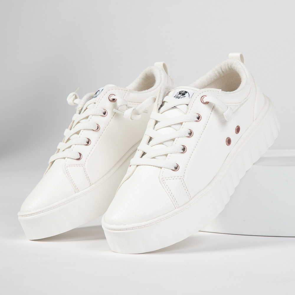 Womens Roxy Sheilahh Platform Casual Shoe - White | Journeys