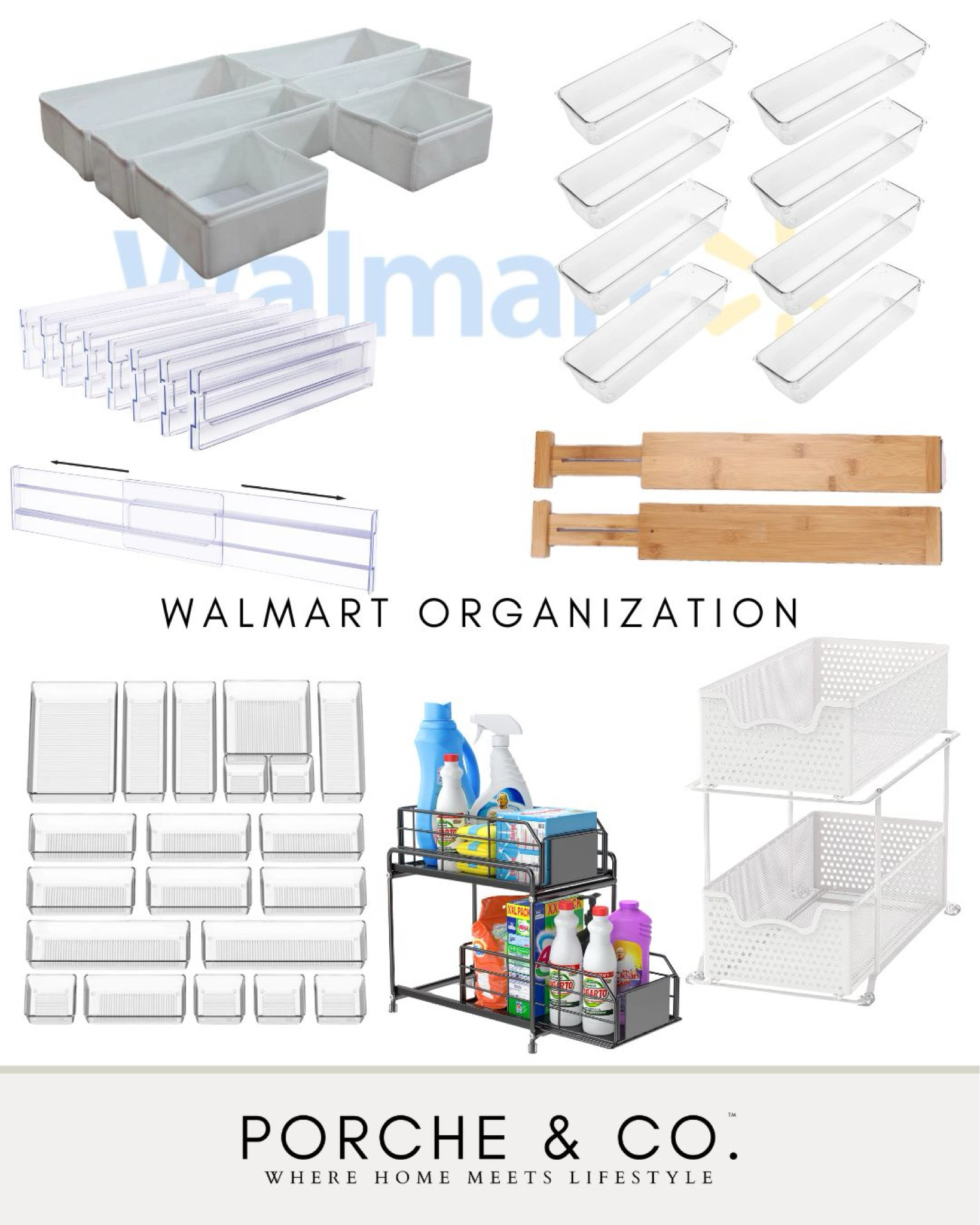 Walmart organization, Walmart finds, cabinet and drawer organization 
#visionboard #moodboard #porcheandco

#LTKstyletip #LTKhome