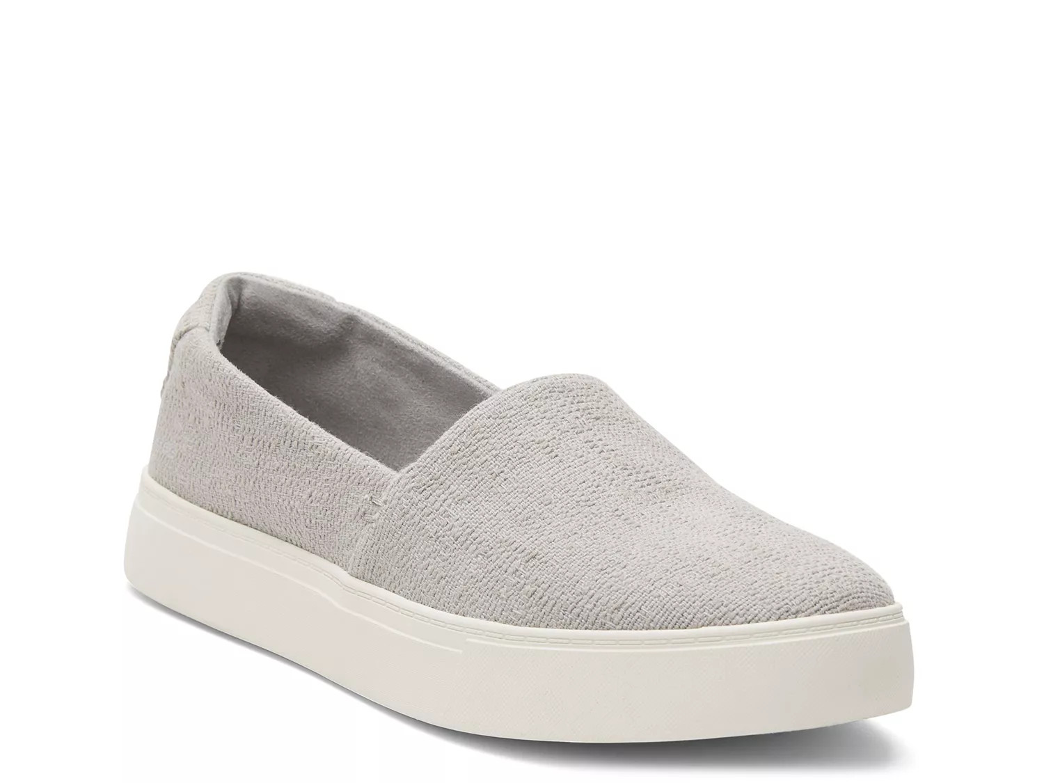 TOMS Kameron Platform SlipOn | Women's | Grey | Size 11 | Slip-Ons | Sneakers | DSW