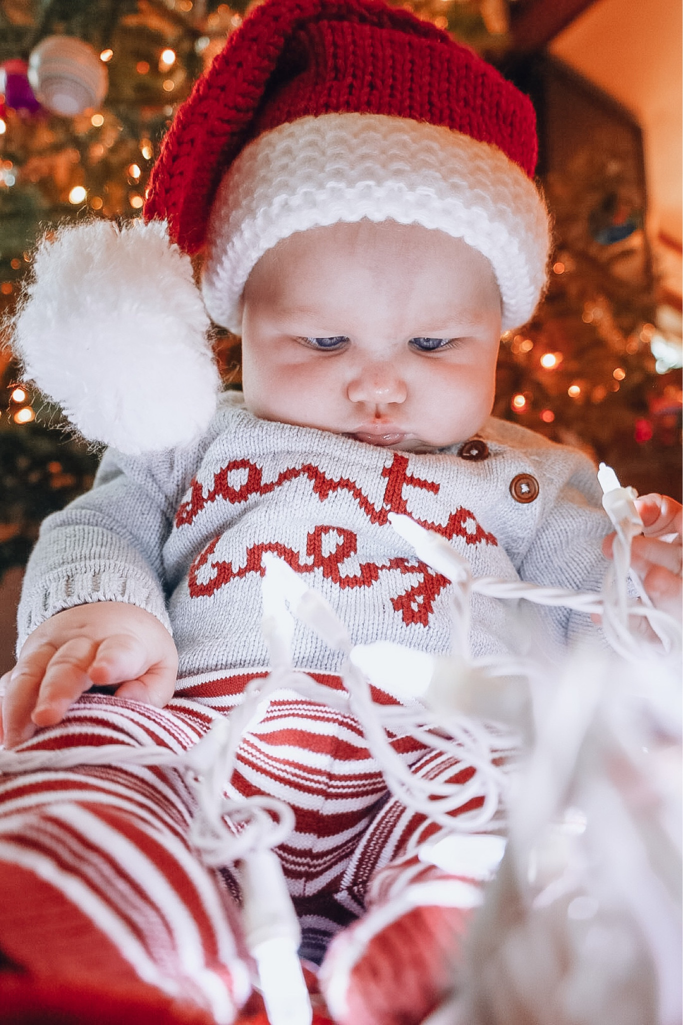 Christmas baby 🎅🏼 
Who’s already holiday prepping? 🙋🏼‍♀️
Baby Christmas outfit 
Christmas photo 

#LTKbaby #LTKHolidaySale #LTKHoliday