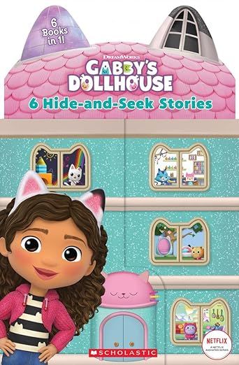 6 Hide-and-Seek Stories (Gabby's Dollhouse Novelty Book) | Amazon (US)