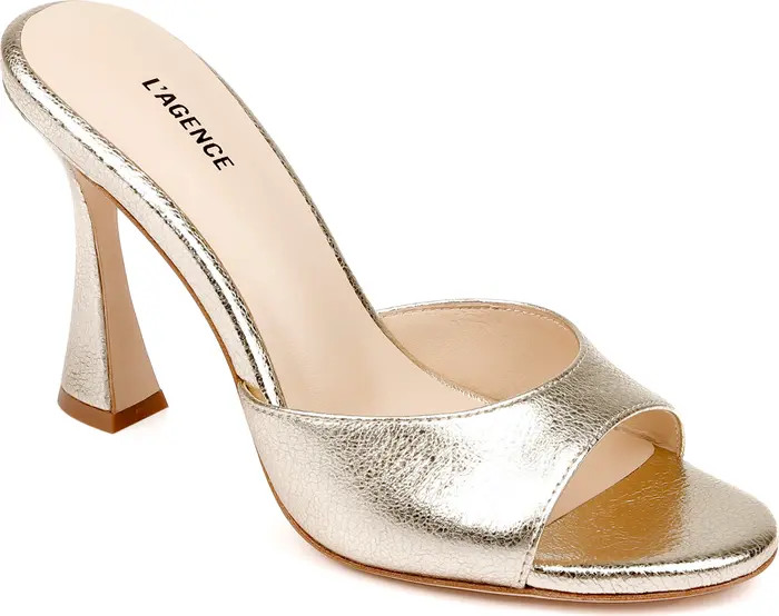 L'AGENCE Avery Slide Sandal (Women) | Nordstrom | Nordstrom