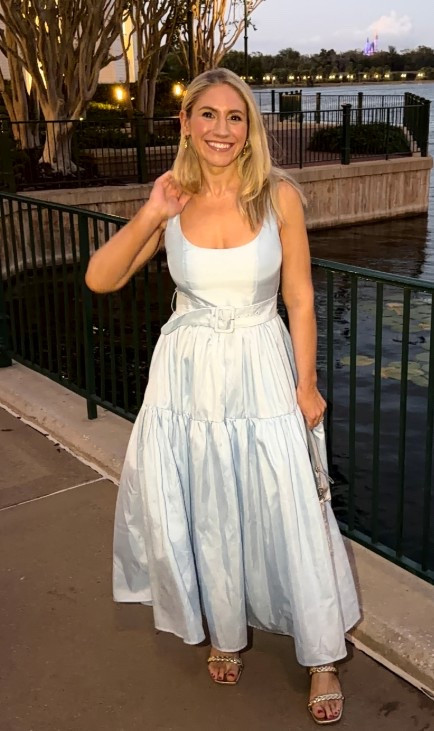 Disney Cinderella inspired look for mom, women’s blue dress princess inspired! So pretty 

#LTKootd #LTKmomlife #LTKTravel