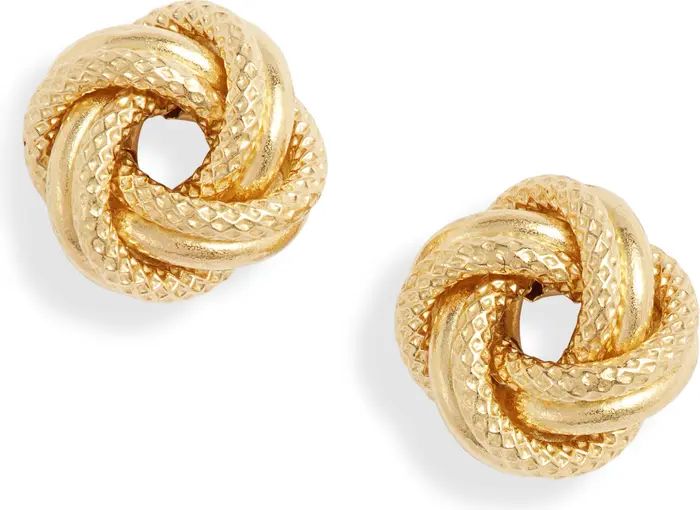 14K Gold Knot Stud Earrings | Nordstrom